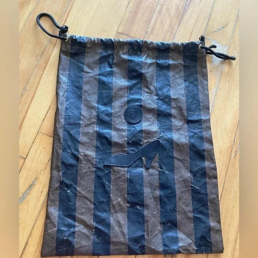 Authentic vintage Fendi drawstring dust bag